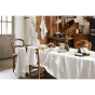 Nappe rectangle 170 x 250 cm lin lavé soline craie Blanc