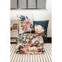 Pack housse de couette 220X240 cm Champêtre + drap housse 140X190 Rose