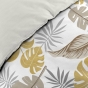 Housse de couette 240 x 220 cm coton 57 fils + 2 taies Moana