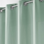 Rideau a oeillets 140 x 280 cm microfibre unie absolu Sauge