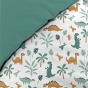Pack housse de couette enfant Dina 140 x 200 cm + drap housse Blanc