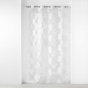 Voilage a oeillets 140 x 240 cm voile dévoré métallisé Florinella