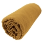 Pack Parure de couette 140x200 cm + Drap housse 90x190 + 1 taie Gaze de coton Bio Jaune