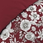 Pack parure de couette 240 x 220 cm Milady + drap housse 140 x 190 x 30 Gris
