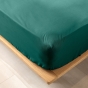 Pack parure de couette 220 x 240 cm Tilda + drap housse (140) Emeraude