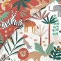 Pack housse de couette enfant 140 x 200 cm Lionceau + drap housse 90 x 190 Jaune