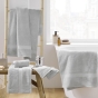 Serviette de toilette 50 x 90 cm éponge 600 gr Elegance Perle