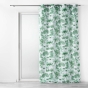 Rideau a oeillets 140 x 260 cm polyester imprime amazonia Vert