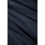 Housse de couette 240 x 220 cm bambou de satin 120 fils Salomé Bleu nuit