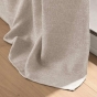 Rideau occultant 140 x 240 cm occultant jacquard Dusky Beige