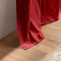 Rideau a oeillets 140 x 240 cm coton uni panama Rouge
