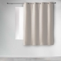 Rideau a oeillets 140 x 180 cm occultant uni occult Ivoire