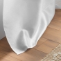 Rideau a oeillets 140 x 240 cm shantung uni shana Blanc
