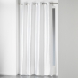 Rideau a oeillets 140 x 240 cm shantung uni shana Blanc