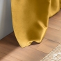 Rideau a oeillets 140 x 240 cm shantung uni shana Moutarde