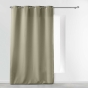 Rideau a oeillets metal 140 x 280 cm polyester uni essentiel Lin
