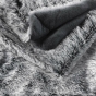 Plaid 180 x 220 cm imitation fourrure antartic Gris