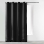 Rideau a oeillets 140 x 280 cm microfibre unie absolu Noir