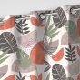 rideau a oeillets 140 x 240 cm coton imprime bianca