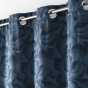 Rideau a oeillets 140 x 260 cm jacquard rosalina Navy