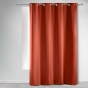 Rideau a oeillets 135 x 240 cm occultant uni Terracotta