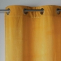 Rideau tamisant a oeillets 140 x 240 cm velours Velvetine Jaune