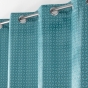 Rideau a oeillets 140 x 240 cm velours imprime or kansas Sans