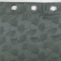 Rideau a oeillets 140 x 260 cm 100% occultant/jacquard Lunella Anthracite