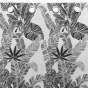Rideau a oeillets 140 x 260 cm jacquard faggy Noir