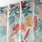 Rideau a oeillets 140 x 260 cm polyester imprime jacala Blanc