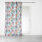 Rideau a oeillets 140 x 260 cm polyester imprime jacala Blanc