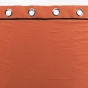 Rideau à oeillets 140 x 240 cm  Coton lavé Linette Terracotta