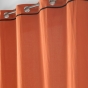 Rideau à oeillets 140 x 240 cm  Coton lavé Linette Terracotta