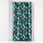Rideau a oeillets 140 x 260 cm polyester imprime caracas Bleu