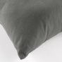 COUSSIN DEHOUSSABLE COMPRESSE 45 x 45 CM COTON/POLYESTER RECYCLE GRS TWILY GRIS