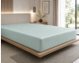 Drap-Housse 180 x 200 cm Prestige Céladon – Satin de Coton Peigné 120 fils/cm² – Bonnet 30 cm