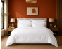 Housse de Couette 260 x 240 cm Prestige 120 Fils/cm² Satin de Coton Blanc
