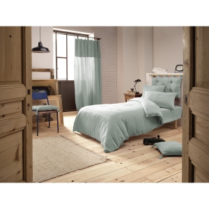 Housse de couette gaze de coton Bio 140x200 cm 1 personne Eucalyptus