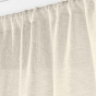 Panneau passe tringle 90 x 200 cm voile tisse carlin Beige