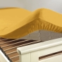 Pack housse de couette 220x240 cm Alianor + drap housse 140x190 Jaune