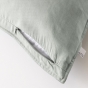 Taie d’oreiller 63 x 63 cm en Lyocell – Modèle Lysandre Lichen