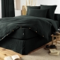 Drap Housse Double Gaze de Coton Sapin – 90 x 190 cm – Bonnet 30 cm