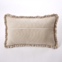 Coussin Déhoussable Gaze de Coton 45 x 45 cm Ficelle – LIVIA