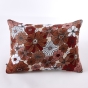 Taie d'Oreiller 50 x 70 cm Double Gaze de Coton 125 g/m² Alba Imprimé Floral