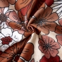 Taie d'Oreiller 50 x 70 cm Double Gaze de Coton 125 g/m² Alba Imprimé Floral