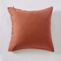 Taie d’oreiller 65 x 65 cm Percale 120 fils Tomette – PERRINE