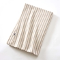 Nappe Rayée 150 x 250 cm Double Gaze de Coton Ficelle – LIVIA
