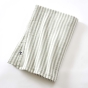 Nappe Rayée 150 x 350 cm Double Gaze de Coton Eucalyptus – LIVIA