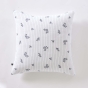 Taie d'oreiller 60 x 60 cm Double gaze de coton imprimée SUZANNE