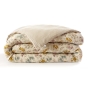 Housse de Couette Réversible 240 x 220 cm Double Gaze de Coton 125 g/m² Ava Pampa